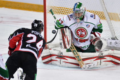 «Ак Барс» обыграл «Авангард» в матче КХЛ