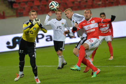 «Спартак» проиграл «Тосно» в 1/8 Кубка России