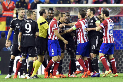 Встреча «Челси» и «Атлетико» завершилась нулевой ничьей