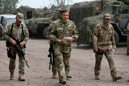 Силовики заявили об уничтожении тяжелой техники ополченцев