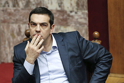 Курс евро упал на фоне заявлений премьера Греции о внешнем долге