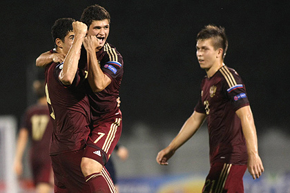 Юношеская сборная России впервые вышла в финал чемпионата Европы по футболу