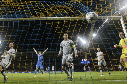 Белорусский БАТЭ забил три гола «Роме» в Лиге чемпионов