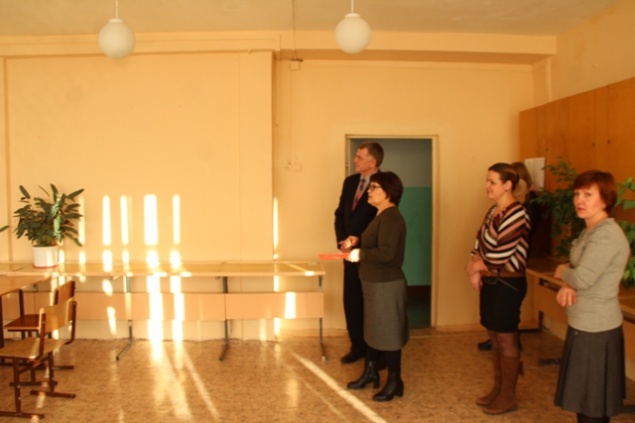 С рабочей поездкой в школе №16 побывал Сергей Никитин