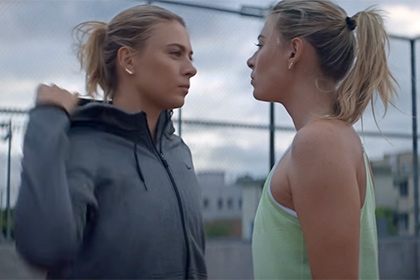 Шарапова сыграла сама с собой