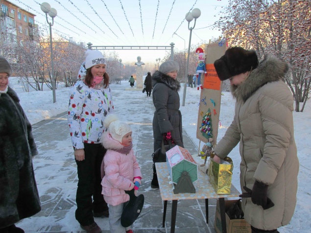 «Рождественские предсказания» на Ачинском Арбате