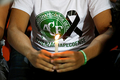 Названа причина катастрофы самолета с футболистами «Шапекоэнсе»