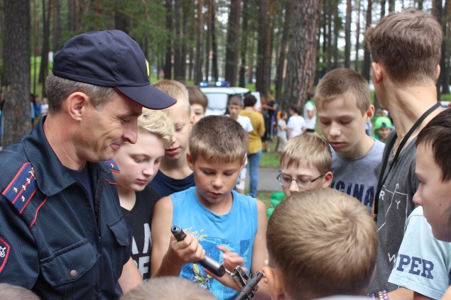 В летнем оздоровительном лагере «Сокол» прошел Праздник безопасности