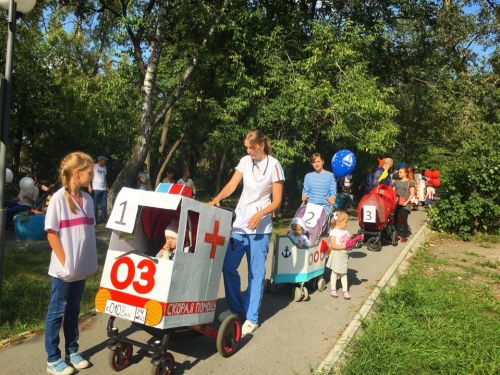 В Ачинске определили победителей необычного парада