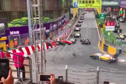 Вылетевшая с трассы на огромной скорости гонщица рассказала о своем состоянии