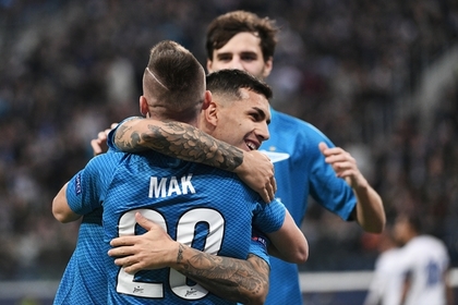 «Зенит» вышел в плей-офф Лиги Европы