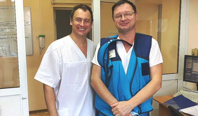 В Красноярске впервые установили российский девайс для предотвращения инсульта