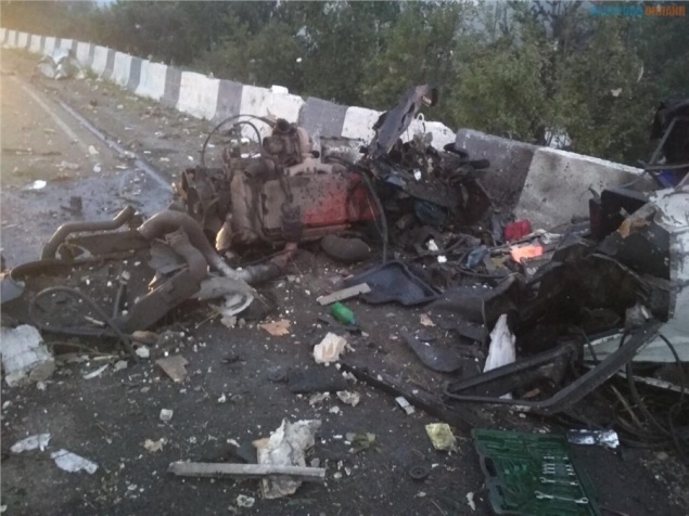 В Назаровском районе взорвалась фура. Водитель погиб