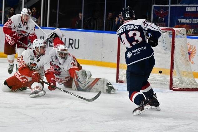 Красноярский «Сокол» одержал волевую победу над «Ростовом»