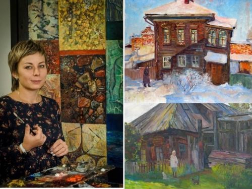 Живописные пейзажи и уникальная архитектура: в Ачинске откроется выставка красноярской художницы Евгении Аблязовой