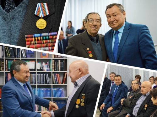 Навстречу 75-летию Победы: Илай Ахметов наградил ветеранов медалями и памятными подарками в День снятия блокады Ленинграда