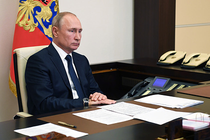 Путин обратился к россиянам