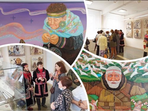 В Ачинске состоялось открытие выставки «Енисейская Сибирь – меридиан художника»