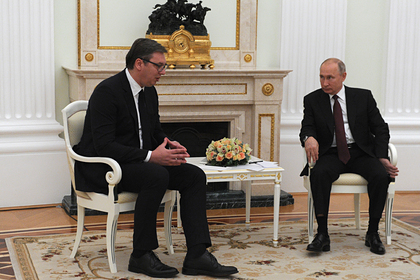 Вучич рассказал об извинениях Путина из-за слов Захаровой