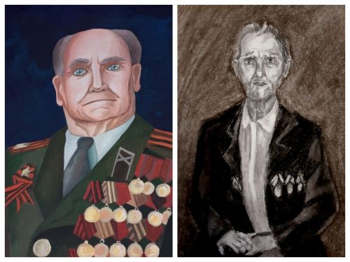 Юные ачинские художницы Таисия Давыдова и Анна Пешкова стали лауреатами международного патриотического творческого конкурса