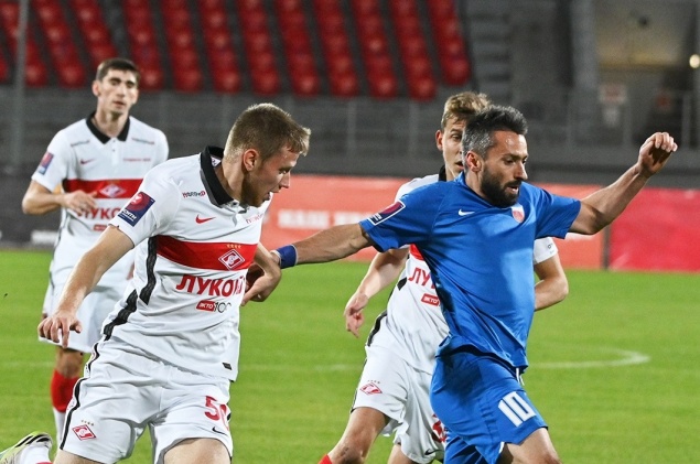 Красноярский «Енисей» обыграл московский «Спартак»