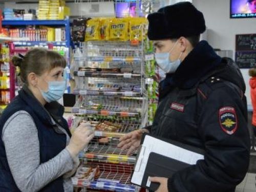 Мобильные группы Ачинска продолжают контролировать соблюдение превентивных мер по недопущению распространения Covid-19