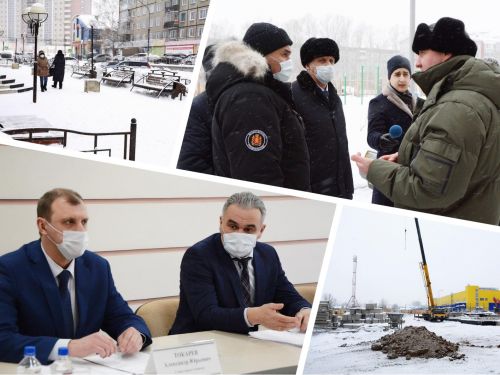 Ачинск с рабочим визитом посетил министр строительства Красноярского края Сергей Козупица