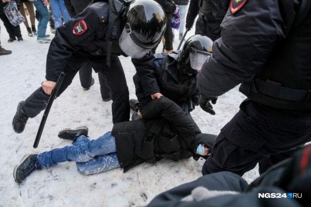 В Красноярске возбудили три уголовных дела после проведения акции 23 января
