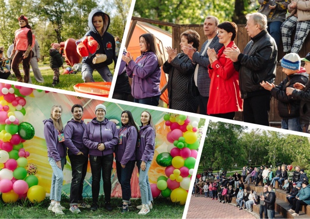 Молодёжь Ачинска организовала «Большой пикник» в парке «Троицкий»