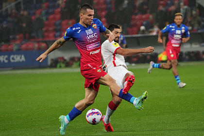 ЦСКА обыграл «Спартак» в РПЛ