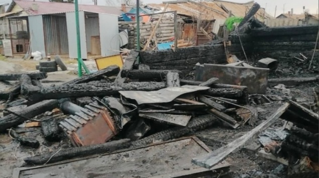 На выходных в пожаре погиб житель Ачинского района