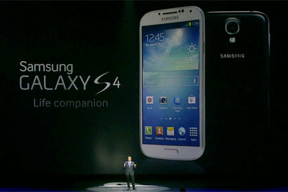 Samsung представила смартфон Galaxy S4