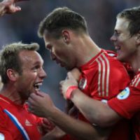 Сборная России забила три мяча Израилю в отборочном матче ЧМ-2014