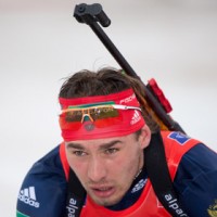 Российские биатлонисты упустили победу в эстафете