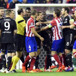 Встреча «Челси» и «Атлетико» завершилась нулевой ничьей