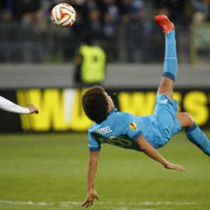 «Зенит» в большинстве обыграл «Торино» в Лиге Европы