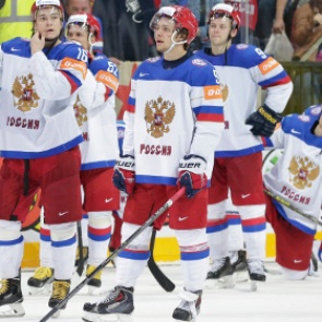 Сборную России оштрафуют за уход хоккеистов перед канадским гимном