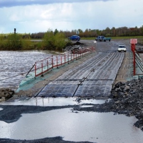 Внимание! Во вторник движение по понтонной переправе через реку Чулым будет прекращено