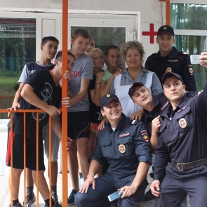 Ачинские полицейские рассказали «соколятам» о правилах «безопасного селфи»