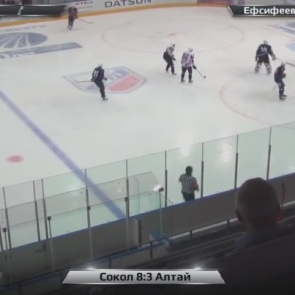 Хоккеисты «Сокола» победили барнаульский «Алтай»