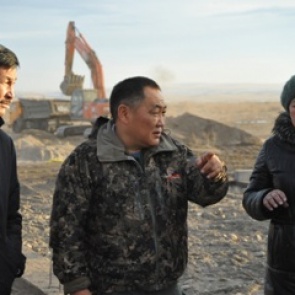 В Туве начали строить мясокомбинат