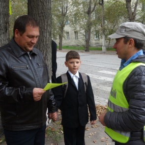 Дорожные полицейские и общественники провели масштабную акцию «Союз безопасности»