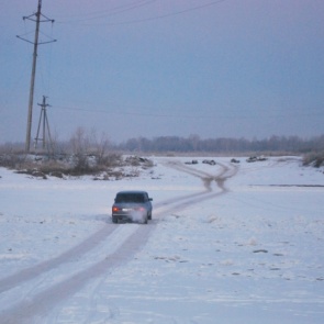 Ледовую переправу через реку Чулым планируют открыть в третьей декаде декабря