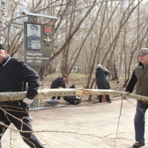 В Ачинске подведены итоги общегородского субботника «Мир, труд, май»