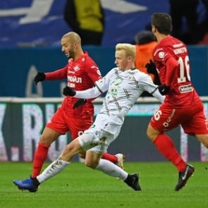 Игрок «Рубина» первым касанием лишил «Спартак» первой победы без Карреры