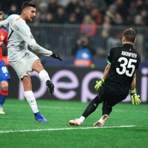 ЦСКА в меньшинстве проиграл «Роме» в Лиге чемпионов