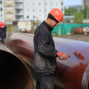 СГК за месяц заменит участок теплосети на Мичурина в Красноярске