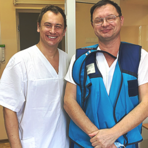 В Красноярске впервые установили российский девайс для предотвращения инсульта