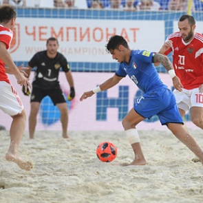 В России впервые пройдет чемпионат мира по пляжному футболу