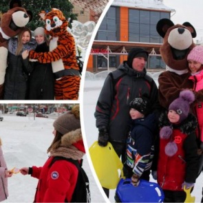 Яркий флэшмоб и обмен душевным теплом: в Ачинске отметили День объятий